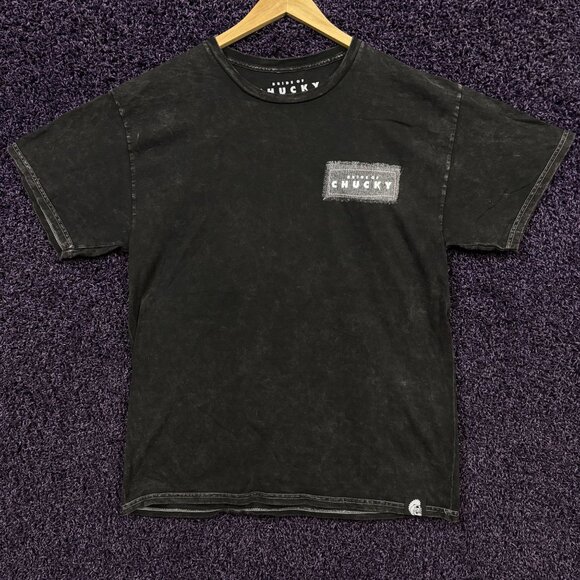 Chucky And Tiffany x Bloody Disgusting Glow in the Dark Tshirt size Medium - Picture 2 of 4